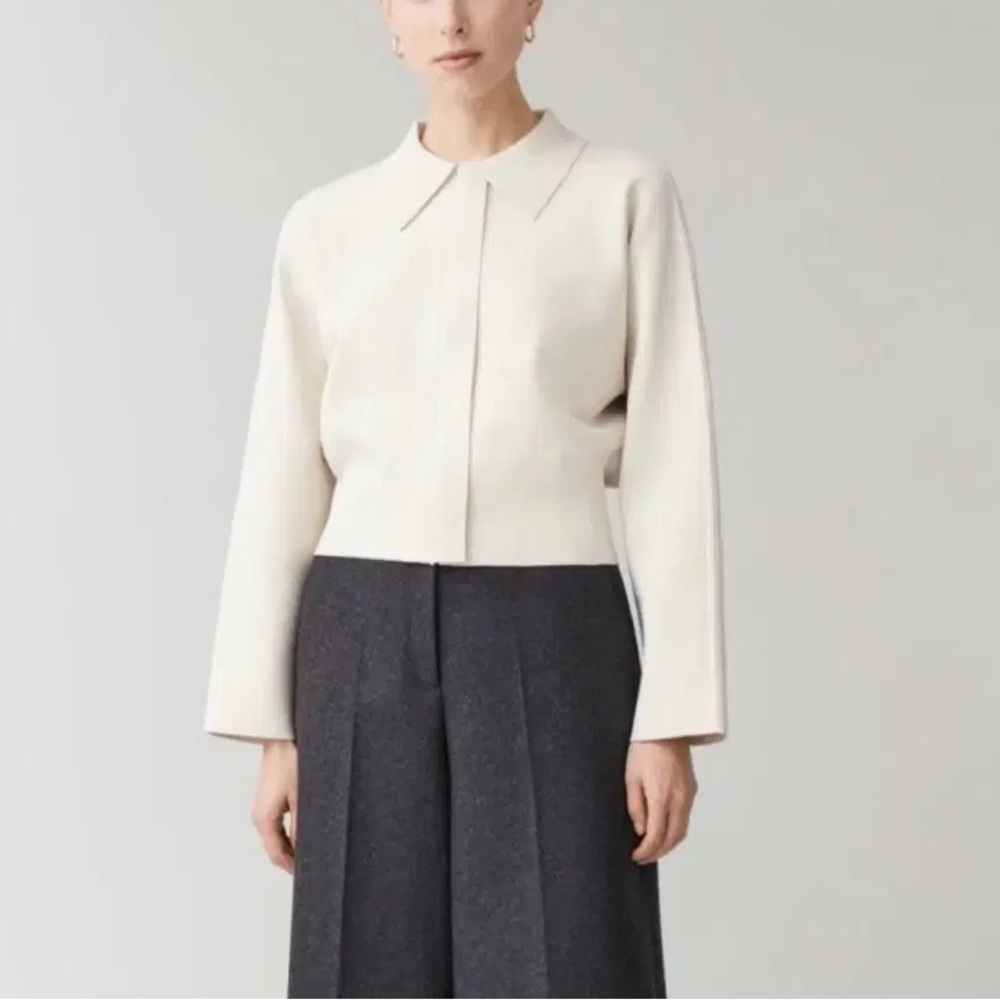 Cos knitted jacket
